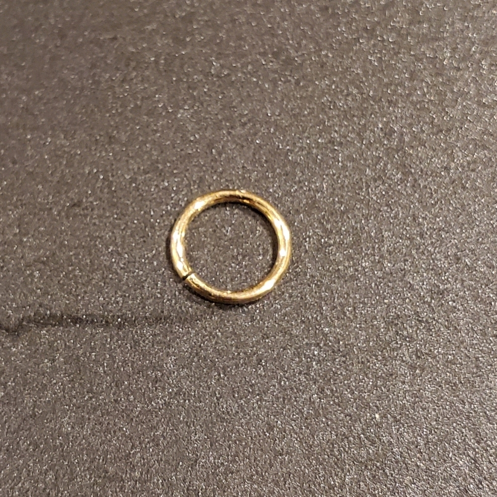 Alchemy Adornment 14k Gold Seam Ring